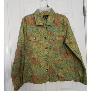 Analogy Womans Jacket Size 10. Looks  like denim